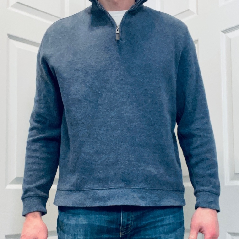 Mens 1/4 Zip Pull Over